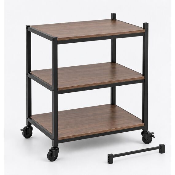 Arlo Rolling Kitchen Pantry Cart — design preview