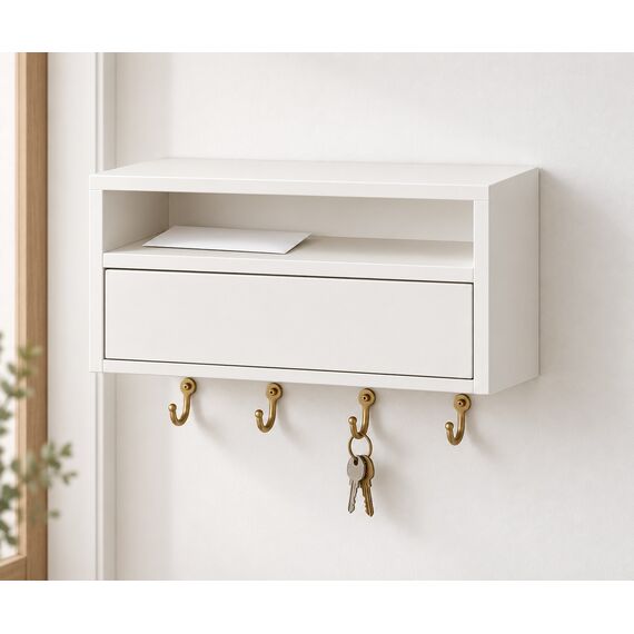 Sami Wall-Mounted Entry Mail Shelf — design preview