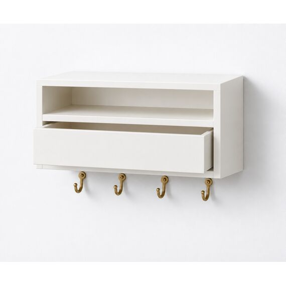 Sami Wall-Mounted Entry Mail Shelf — design preview