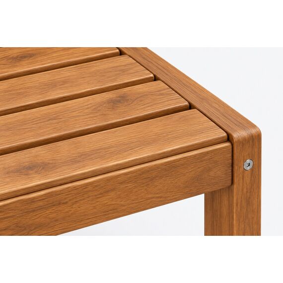 Sahil Teak-Style Garden Bench — design preview