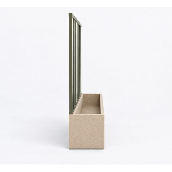 Nadi Balcony Privacy Screen Planter — design preview