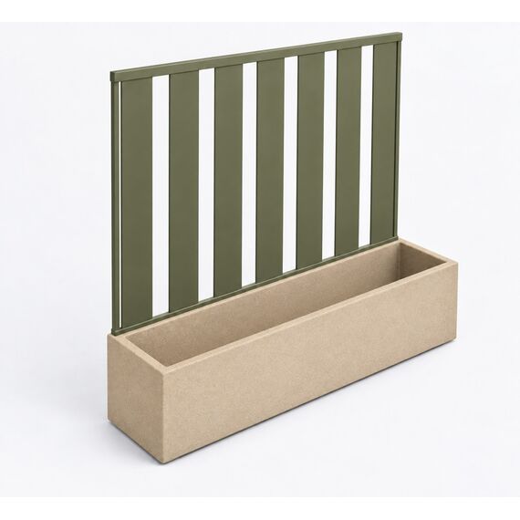 Nadi Balcony Privacy Screen Planter — design preview