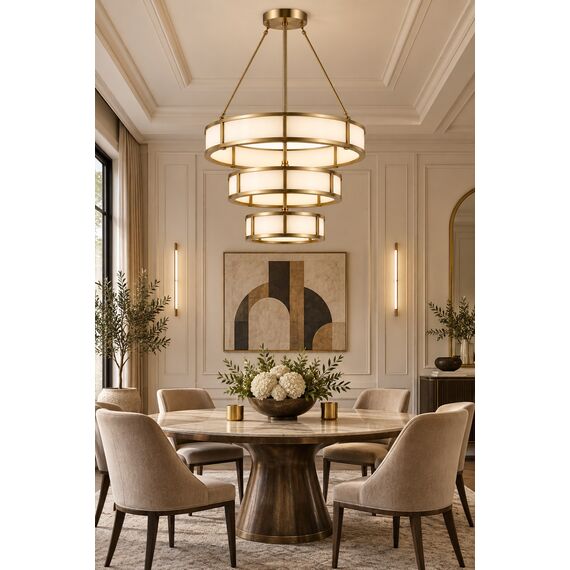 Noor Cascading Chandelier — design preview