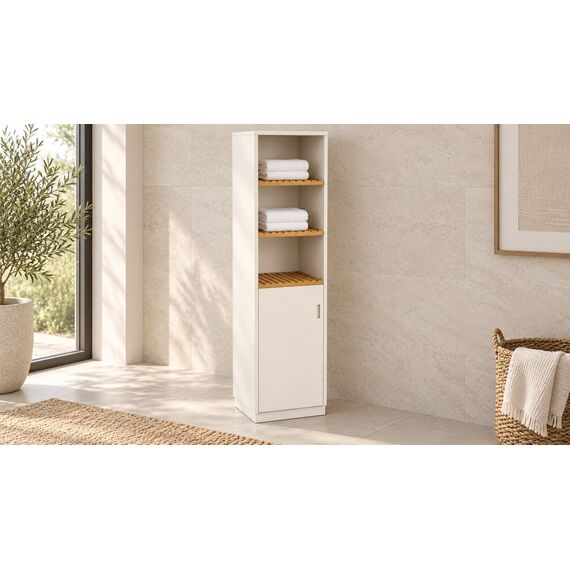 Amani Freestanding Bath Linen Cabinet — design preview
