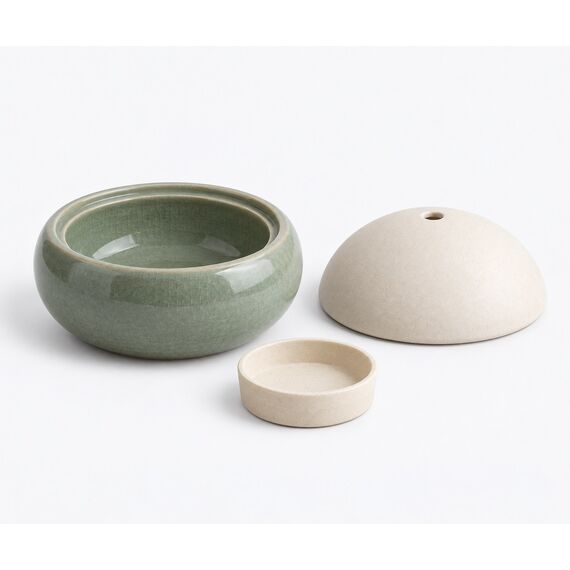 Jade Sculptural Incense Holder — design preview