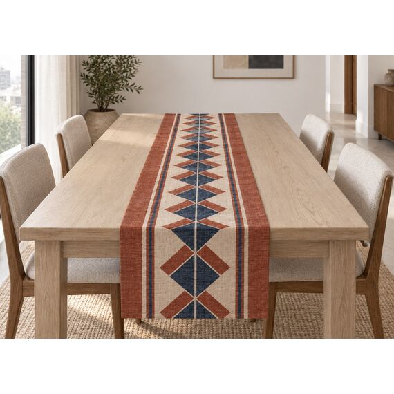 Kite Reversible Woven Table Runner — design preview