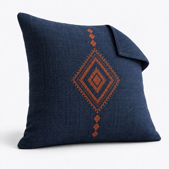 Nura Embroidered Cushion Cover Set — design preview