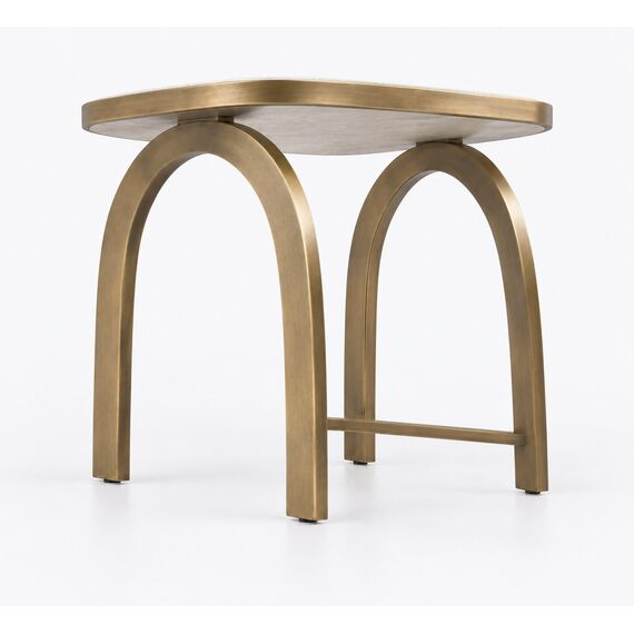 Riwaq Arc-Bridge End Table — design preview