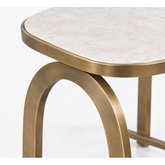 Riwaq Arc-Bridge End Table — design preview
