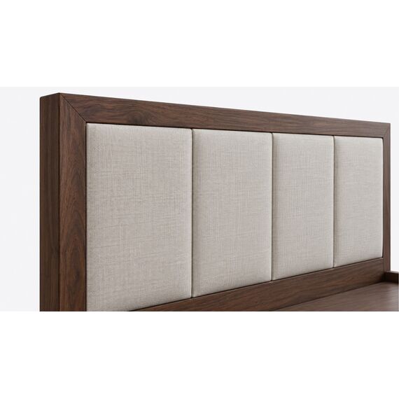 Mehrab Panel Storage Bed — design preview