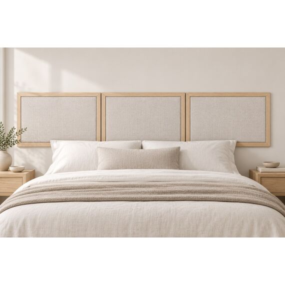 Sukun Upholstered Headboard Wall Set — design preview