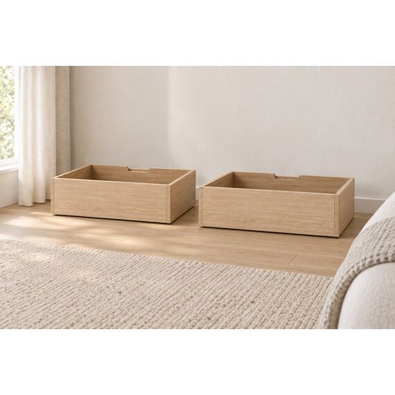 Neend Slide-Under Bed Drawer Pair — design preview