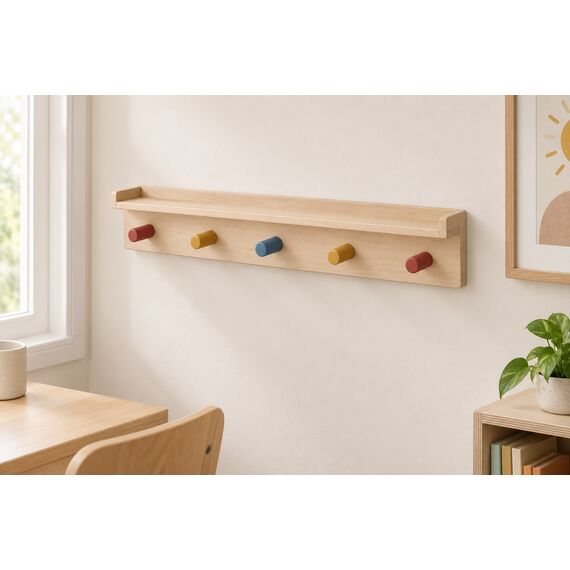 Koyal Front-Hook School Organizer — design preview
