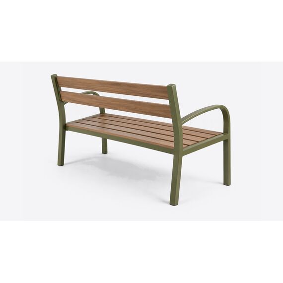 Kikar Twin-Rail Garden Bench — design preview