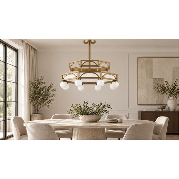 Sheesh Mahal Geometric Chandelier — design preview