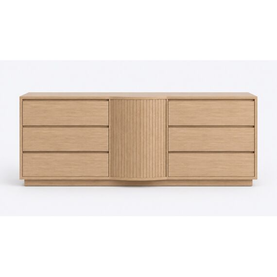 Nilofer Tambour Linen Dresser — design preview