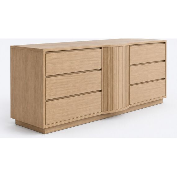 Nilofer Tambour Linen Dresser — design preview