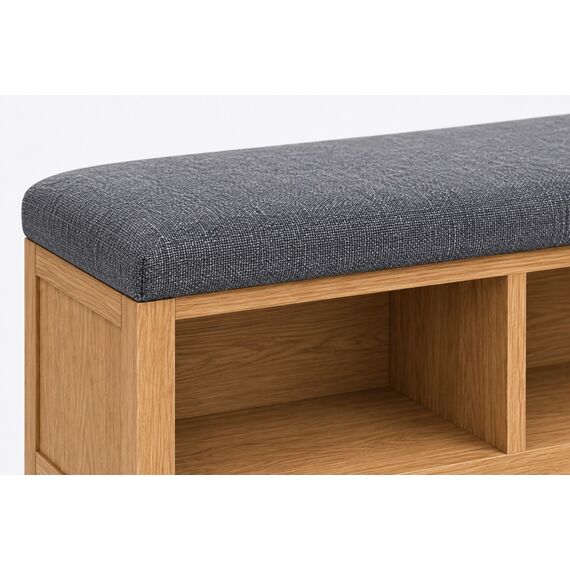 Haven Twin-Bay Storage Bench — design preview