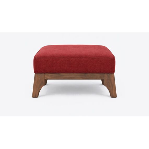 Mehrab Crescent-Leg Pouf Ottoman — design preview