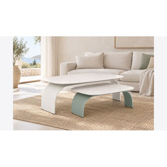 Chowk Nesting-Arc Coffee Tables — design preview