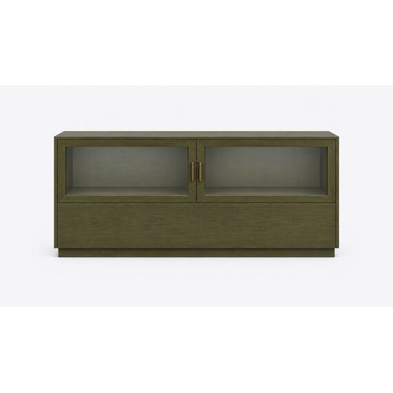 Aftab Low Curio Cabinet — design preview