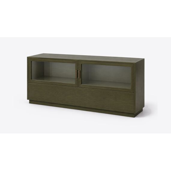 Aftab Low Curio Cabinet — design preview