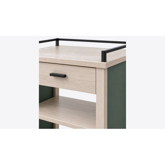 Mitti Two-Tone Kitchen Cart — design preview