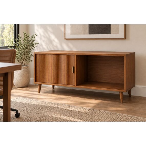 Maqbool Tambour File Credenza — design preview