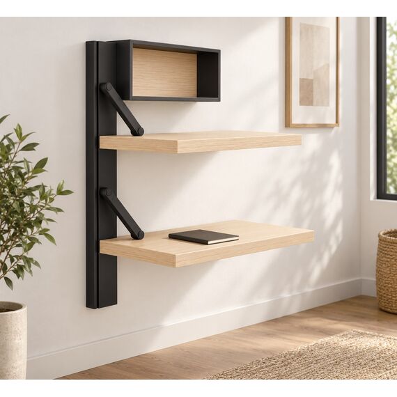 Sahm Wall-Fold Duplex Workstation — design preview