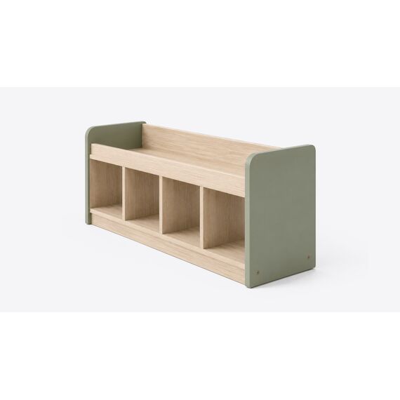 Bano Front-Facing Toy Library — design preview