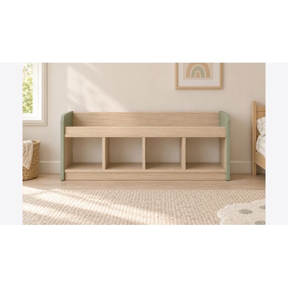 Bano Front-Facing Toy Library — design preview