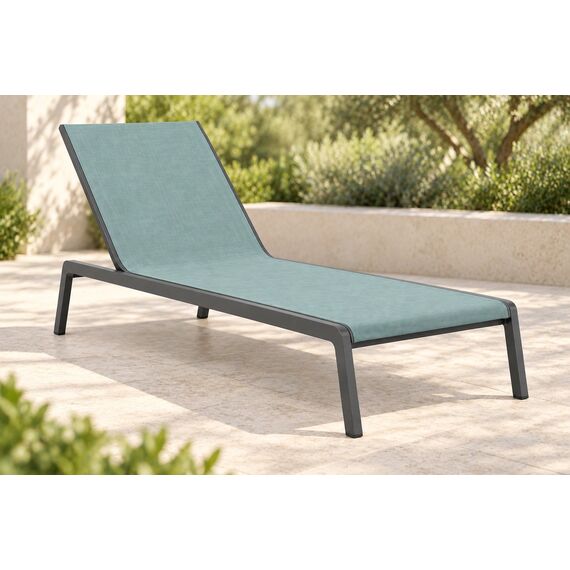 Neer Sling-Back Patio Lounger — design preview