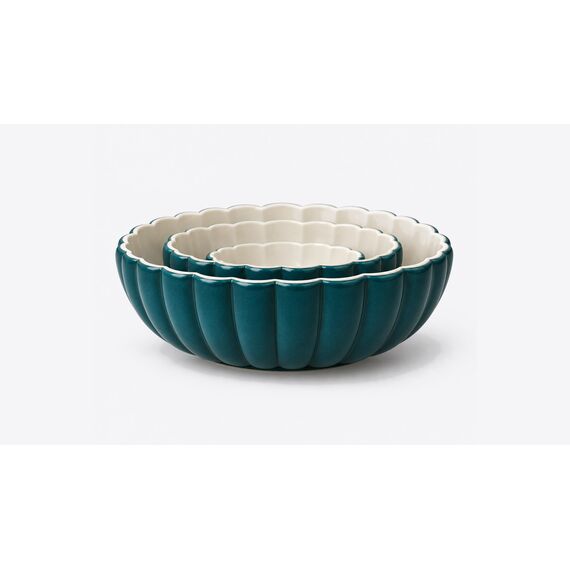 Katori Carved-Edge Serving Bowl Set — design preview