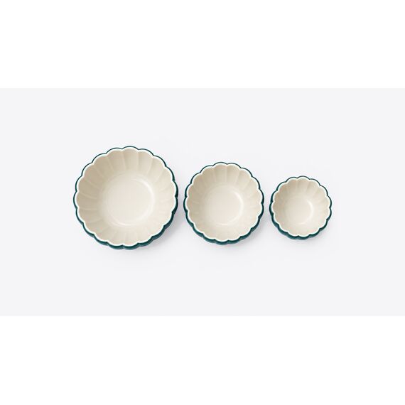 Katori Carved-Edge Serving Bowl Set — design preview