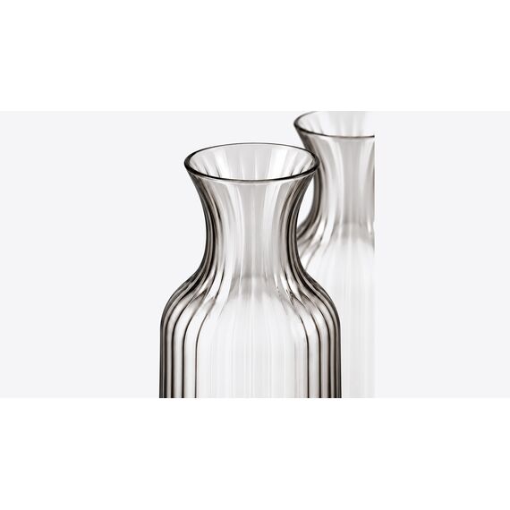 Narm Ribbed Glass Carafe Pair — design preview