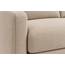 Ayla sofa straight-on profile showing the three seat cushions