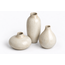 Front view of the Riva Ceramic Vase Trio