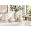 Riva Ceramic Vase Trio styled on a living-room console