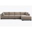 Alya Modular 4-Piece Sectional — design preview