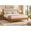 Nisa Mid-Century Queen Platform Bed — design preview