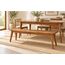 Zara Compact Dining Bench — design preview