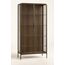 Milan Compact Glass Display Cabinet — design preview