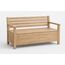 Nisa Outdoor Storage Bench — design preview