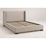 Linden Upholstered Bed with Wing Headboard — design preview