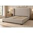 Linden Upholstered Bed with Wing Headboard — design preview