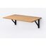 Qamar Wall-Hinged Drop-Leaf Dining Table — design preview