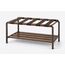 Saffron Hotel Luggage Bench with Shoe Shelf — design preview