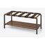 Saffron Hotel Luggage Bench with Shoe Shelf — design preview