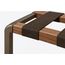 Saffron Hotel Luggage Bench with Shoe Shelf — design preview