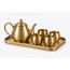 Mezze Brass-Tone Tea Service Set — design preview